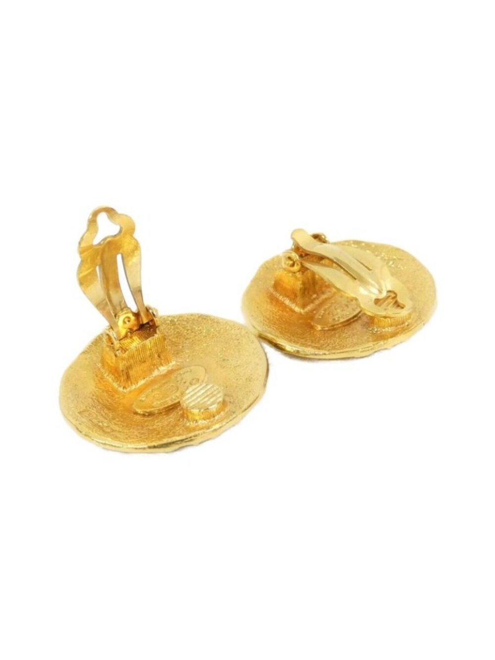 Chanel Vintage Earrings Gold - Picture 3 of 3